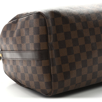 Louis Vuitton Damier Ebene Speedy Bandouliere 30 9 of 10