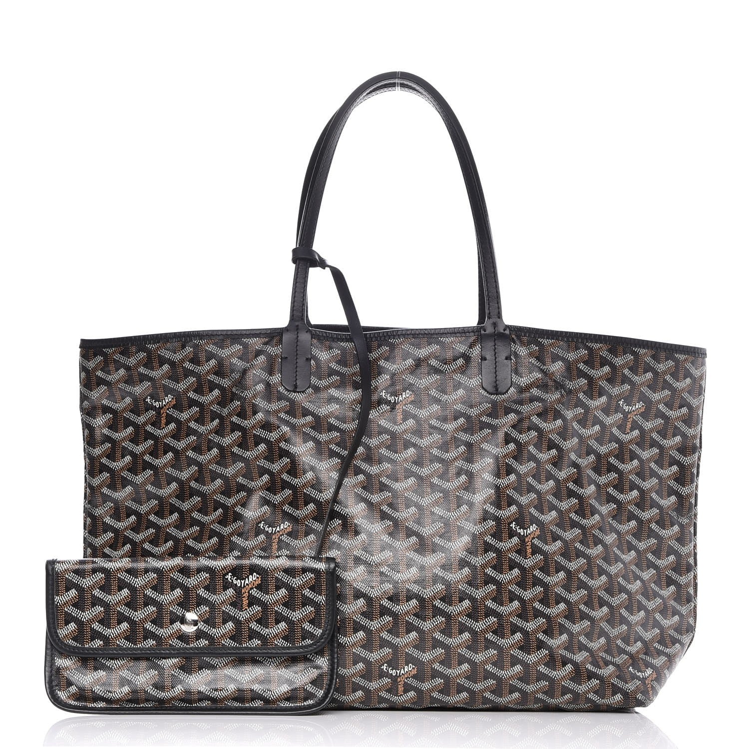 Goyard Goyardine Saint Louis PM Black 1 of 11