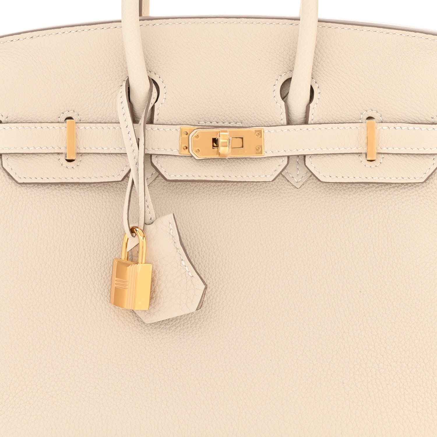 Hermes Togo Birkin 25 Craie 8 of 11