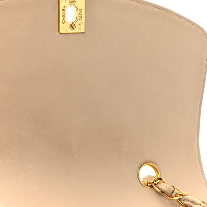 Chanel Lambskin Quilted Small Single Flap Beige 11 of 19