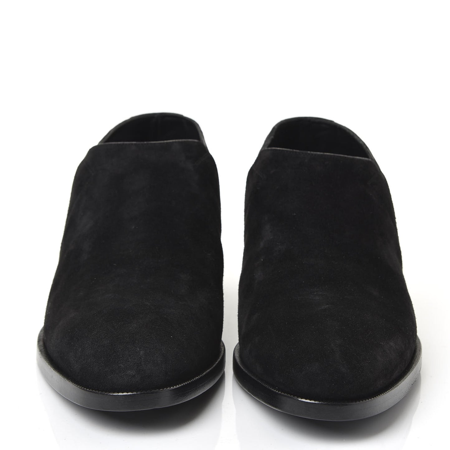 Suede Slim Chelsea Boots 41.5 Black