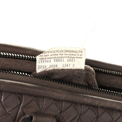 Bottega Veneta Nappa Intrecciato New Bond Satchel Ebano 7 of 11