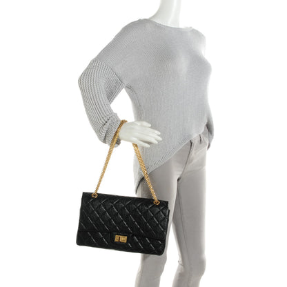 Chanel Aged Calfskin Quilted 2.55 Reissue 227 Flap Black 2 of 8