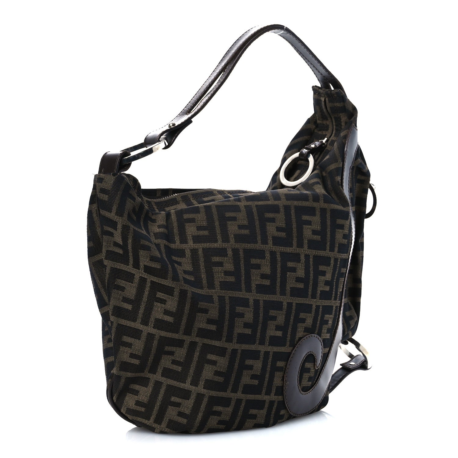 Fendi Zucca Biga Media Tobacco 3 of 16