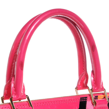 Louis Vuitton Vernis Roses Alma MM Rose Pop 5 of 8