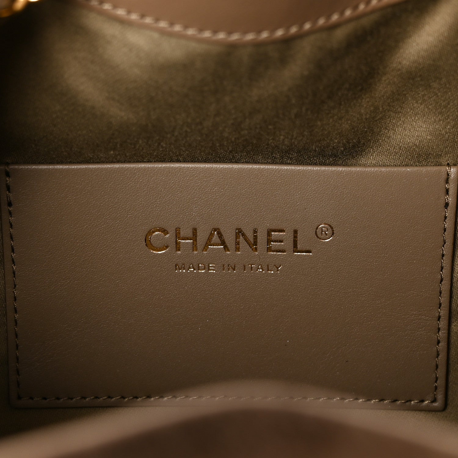 Chanel Pony Hair Mini Chanel 25 Handbag Dark Khaki 7 of 19