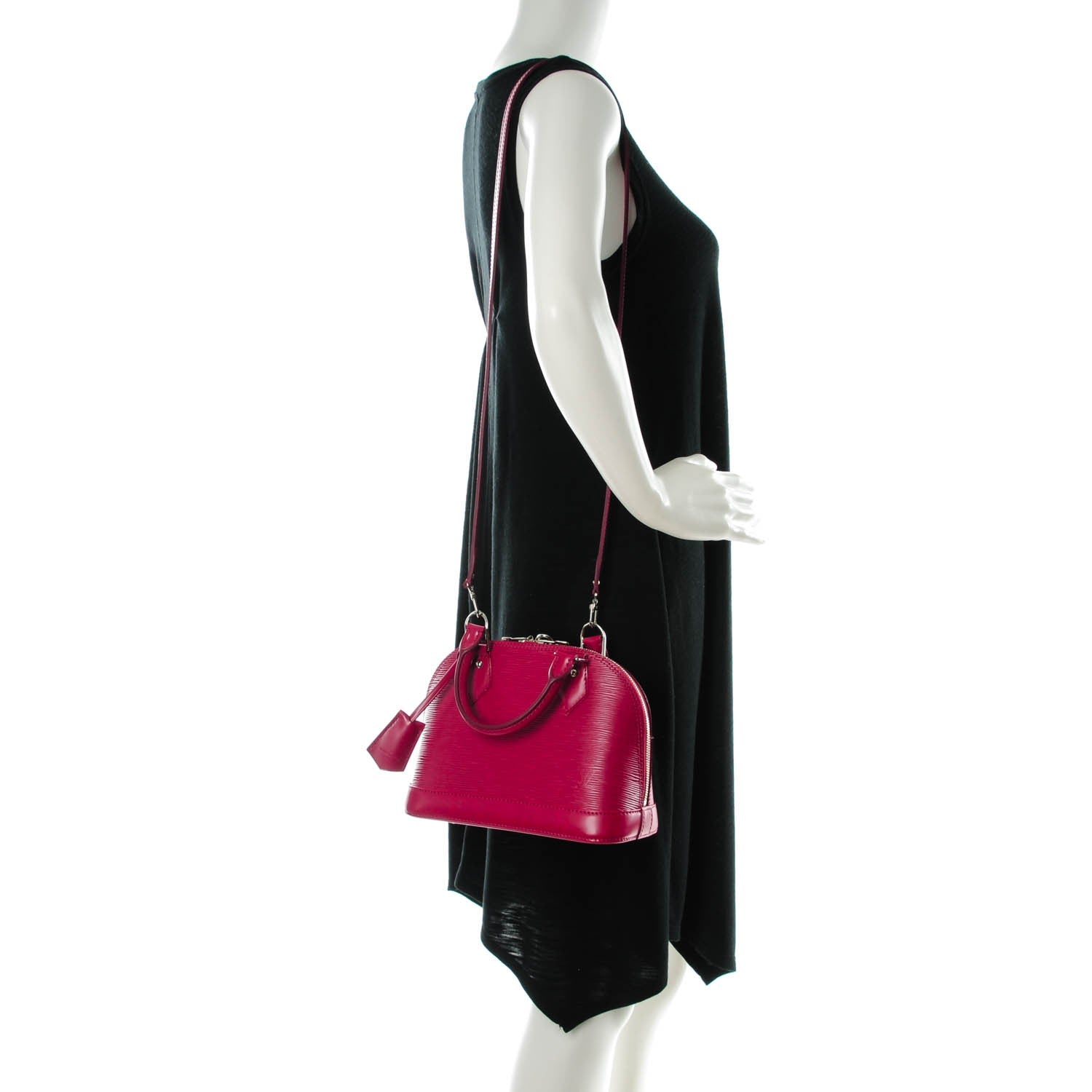 Louis Vuitton Epi Alma BB Fuchsia 2 of 7