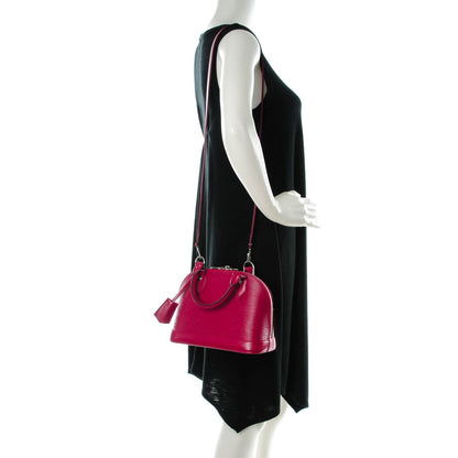 Louis Vuitton Epi Alma BB Fuchsia 2 of 7