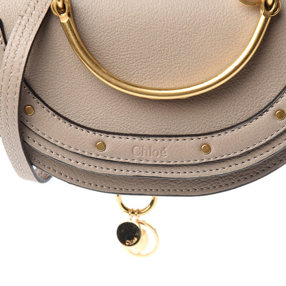 Chloe Calfskin Small Nile Bracelet Minaudiere Bag Motty Grey 11 of 11