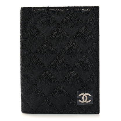 Chanel Caviar Quilted Passport Holder Black 1 of 9