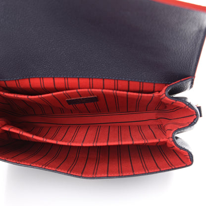 Louis Vuitton Empreinte Pochette Metis Marine Rouge 4 of 9