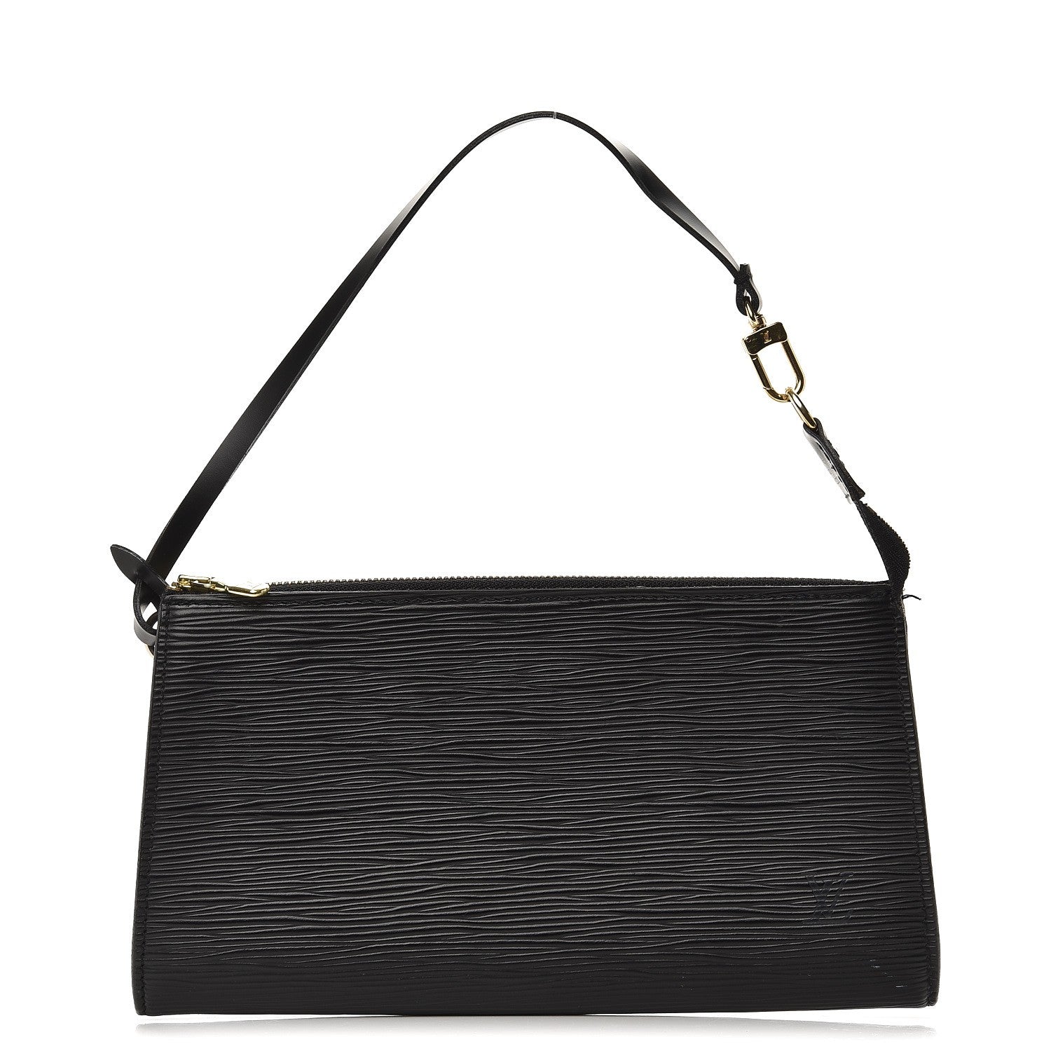 Louis Vuitton Epi Pochette Accessories 24 Black 1 of 6