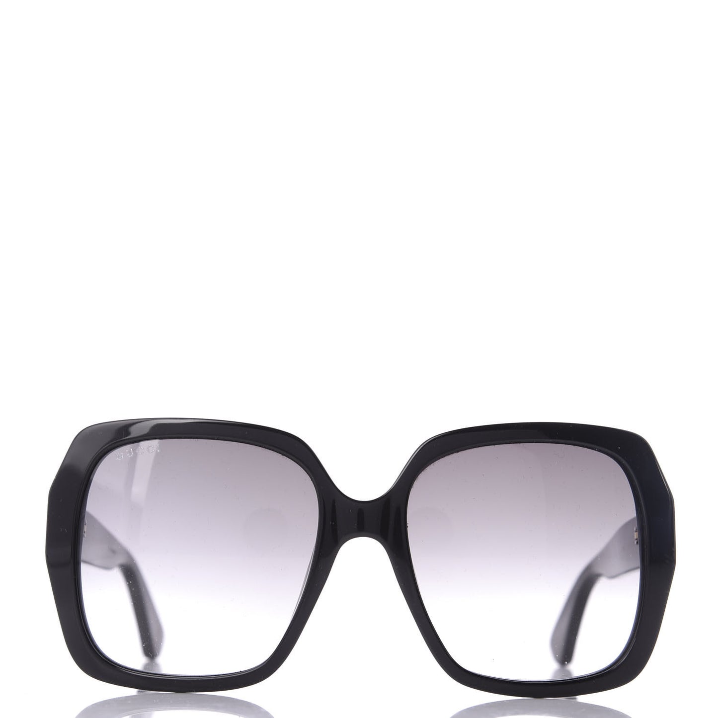 Acetate Square Frame GG0096S Sunglasses Black