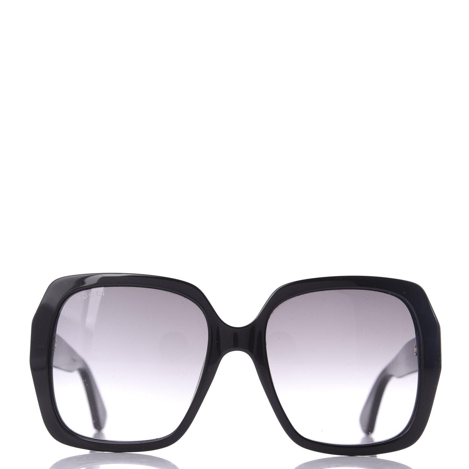 Gucci Acetate Square Frame GG0096S Sunglasses Black 2 of 8