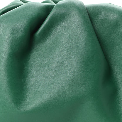 Bottega Veneta Smooth Butter Calf The Pouch Oversized Clutch Racing Green 8 of 10