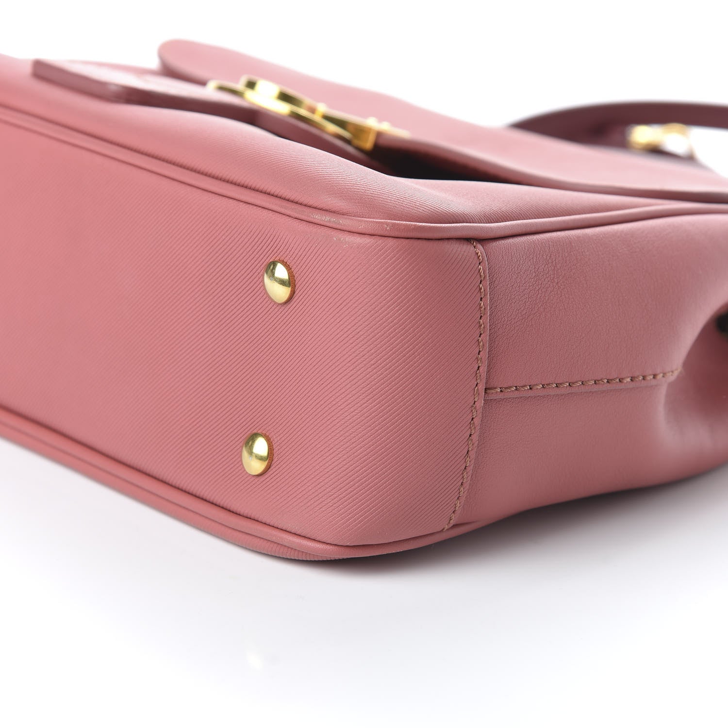 Burberry Trench Calfskin Medium DK88 Top Handle Bag Blossom Pink 7 of 10