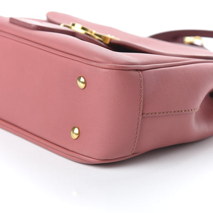 Burberry Trench Calfskin Medium DK88 Top Handle Bag Blossom Pink 7 of 10
