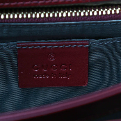 Gucci Smooth Calfskin Small Zumi Shoulder Bag Vintage Bordeaux 5 of 16