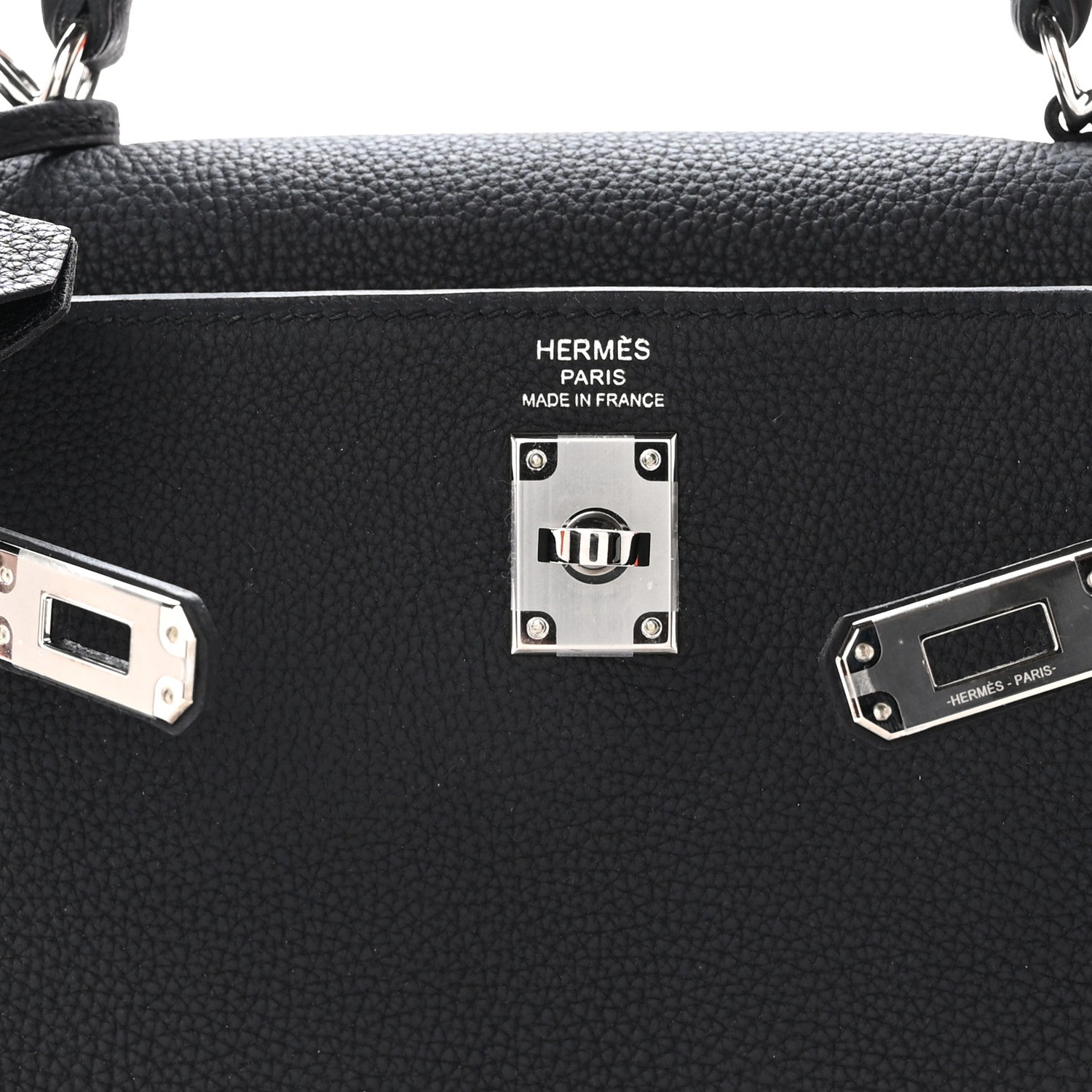 Hermes Togo Kelly Retourne 25 Black 6 of 11