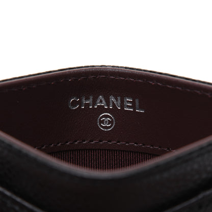 Chanel Caviar Quilted Card Holder Black 8 of 12