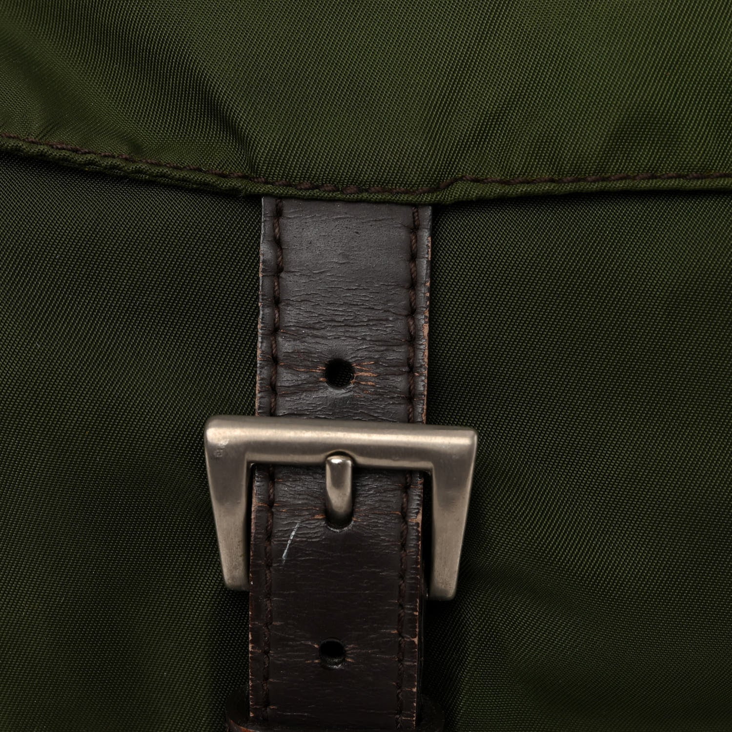 Prada Nylon Vela Small Hunting Bag Green 14 of 14