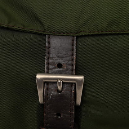 Prada Nylon Vela Small Hunting Bag Green 14 of 14
