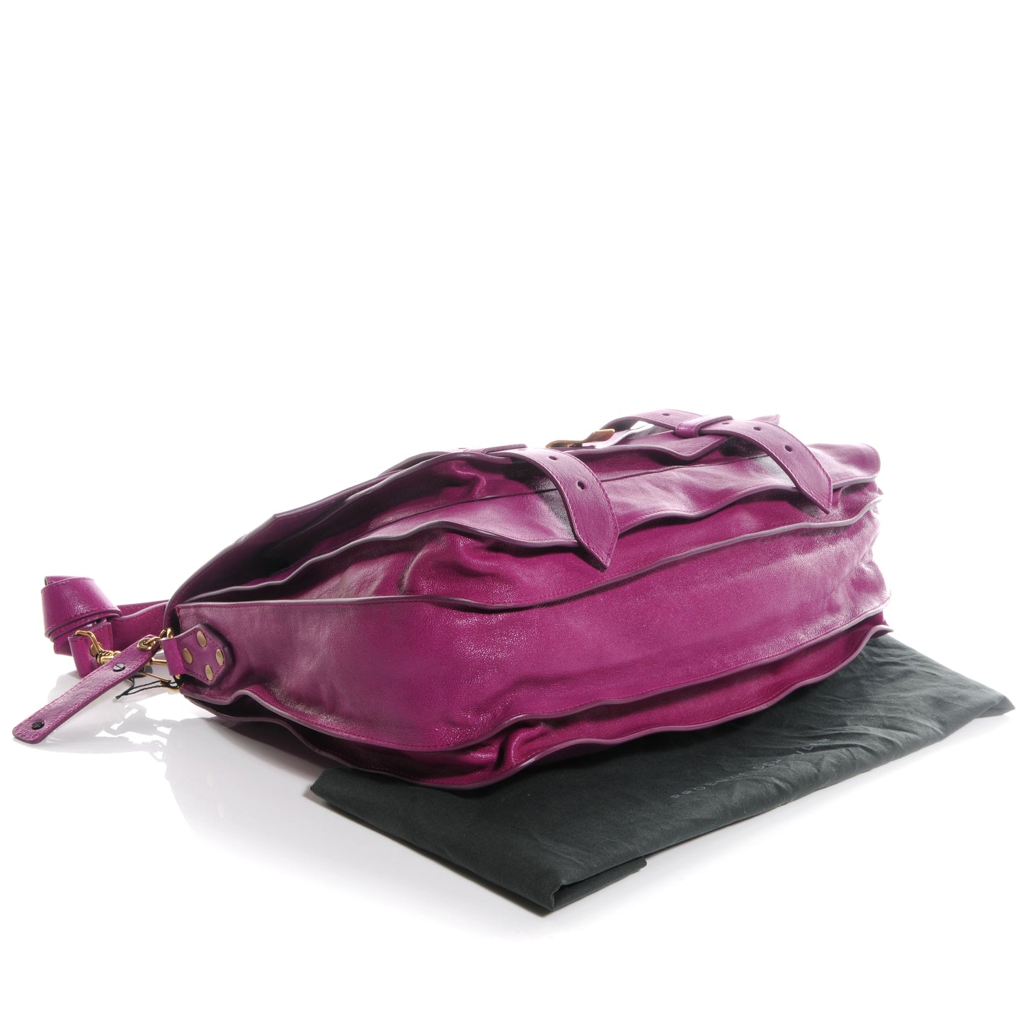 Lambskin PS1 Large Satchel Orchid