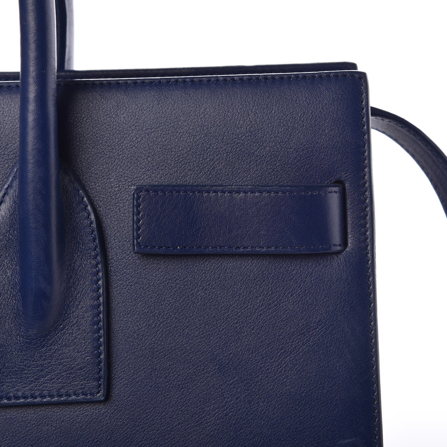 Saint Laurent Calfskin Small Sac De Jour New Marine 12 of 18