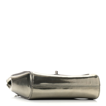 Mulberry Metallic Patent Small Lily Pewter 3 of 9