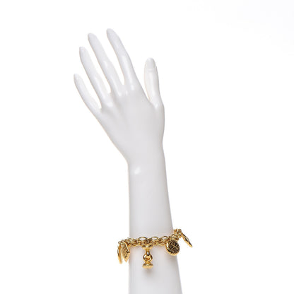 Chanel Charm Bracelet Gold 2 of 8