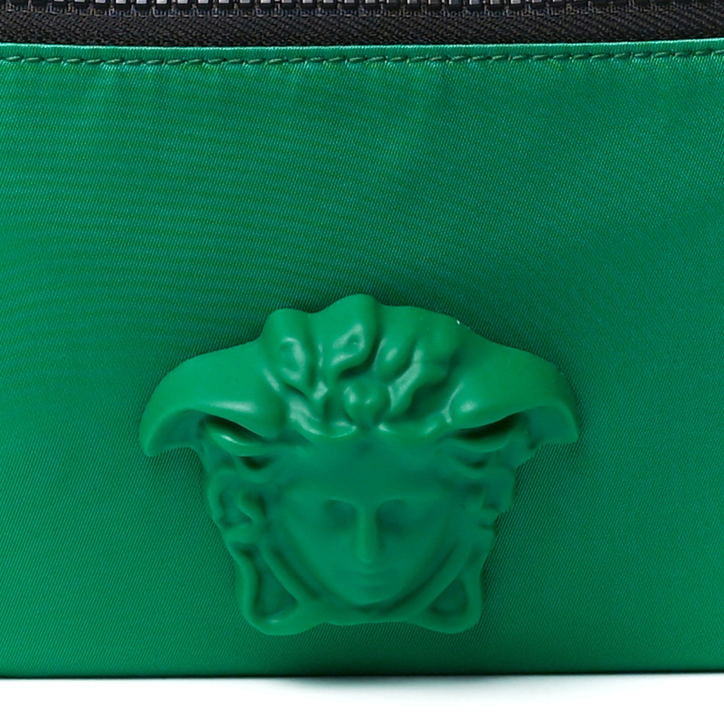 Nylon Palazzo Medusa Belt Bag Green
