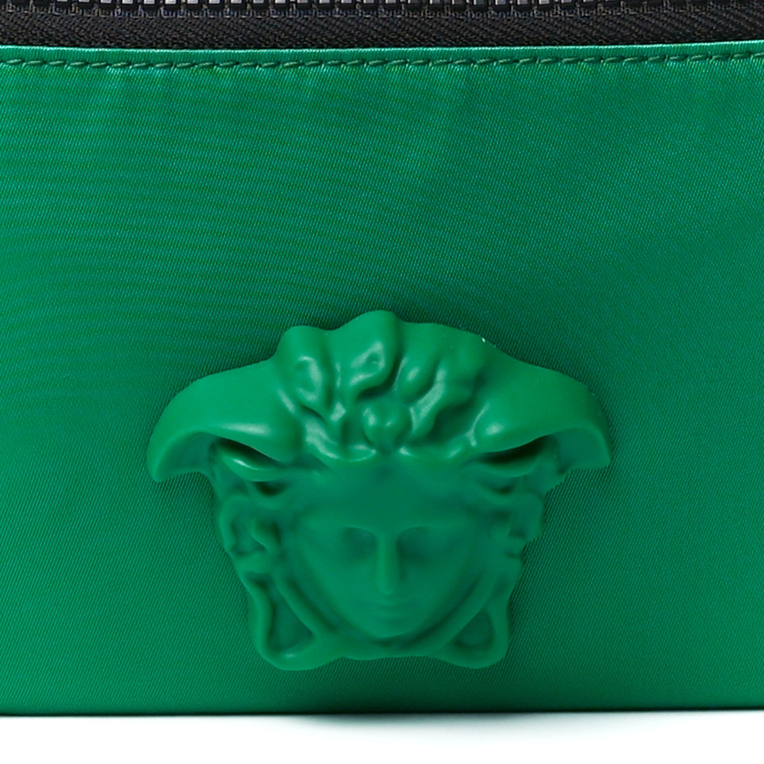 Versace Nylon Palazzo Medusa Belt Bag Green 9 of 12