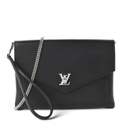 Louis Vuitton Soft Calfskin My Lockme Pochette Black 1 of 9