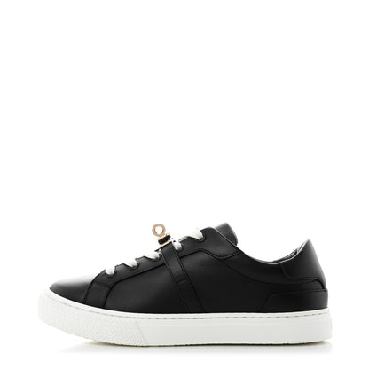 Hermes Calfskin Day Sneakers 36.5 Black 1 of 9