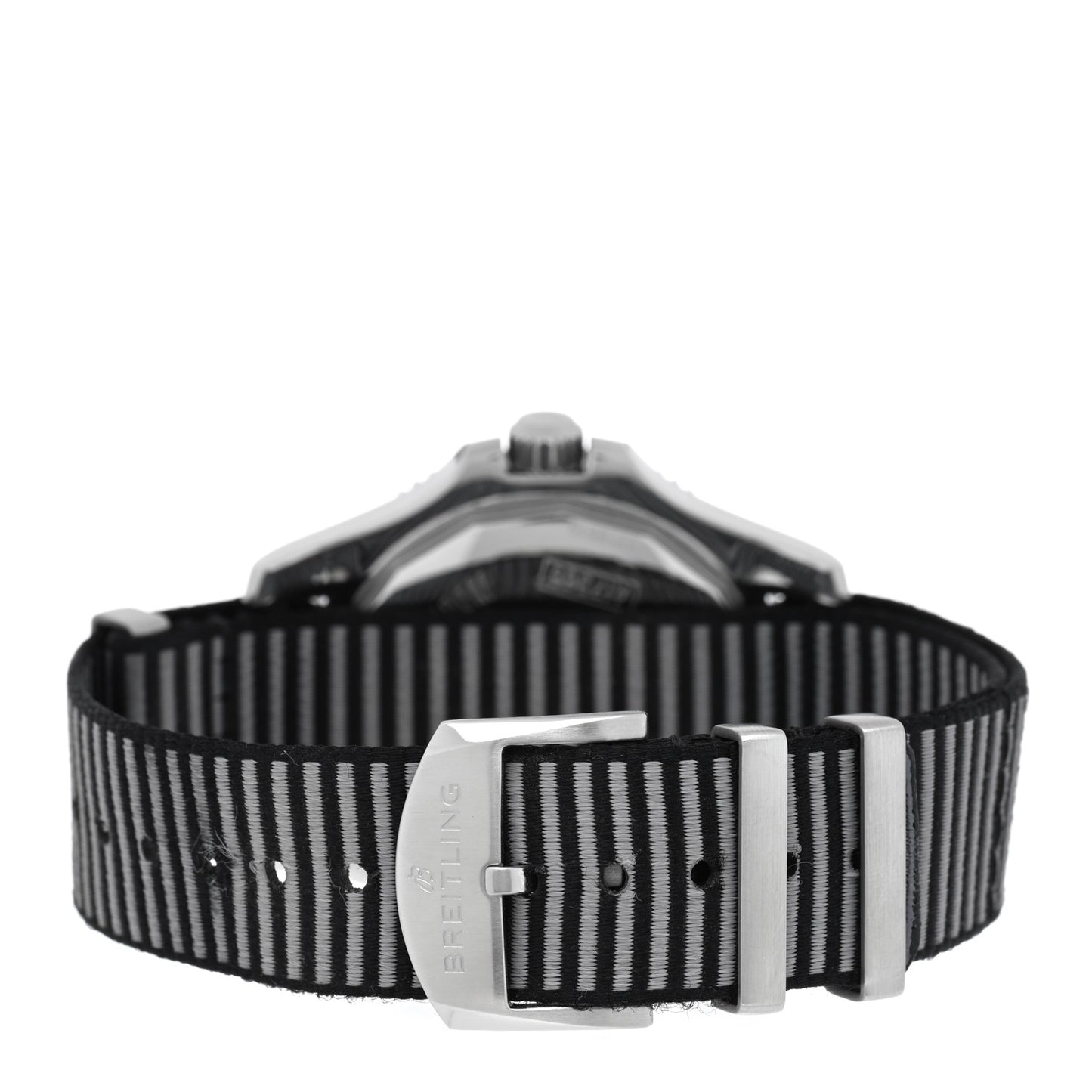 Stainless Steel Fabric 42mm Super Ocean Chronometer Automatic Watch Black A17365