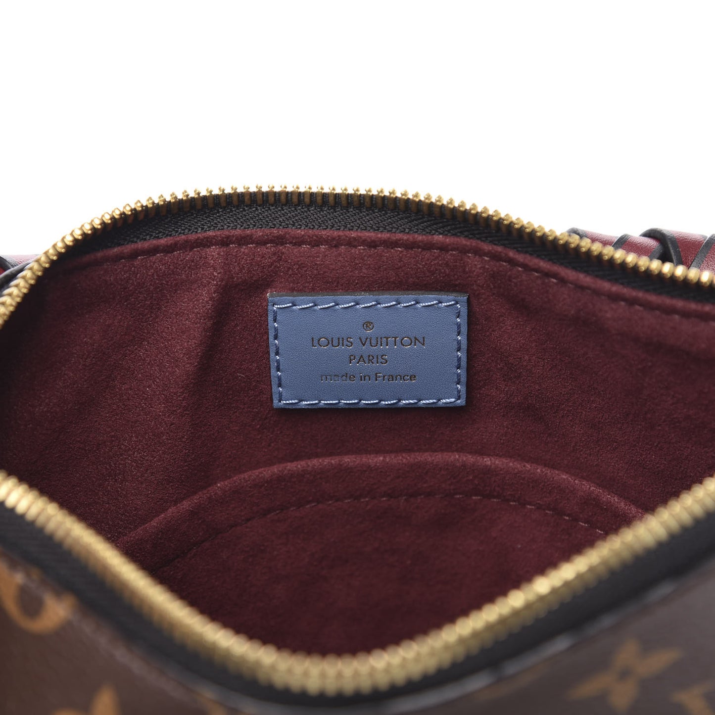 Monogram Beaubourg Hobo Mini Bordeaux Red Peach Safran Blue Jean Blue