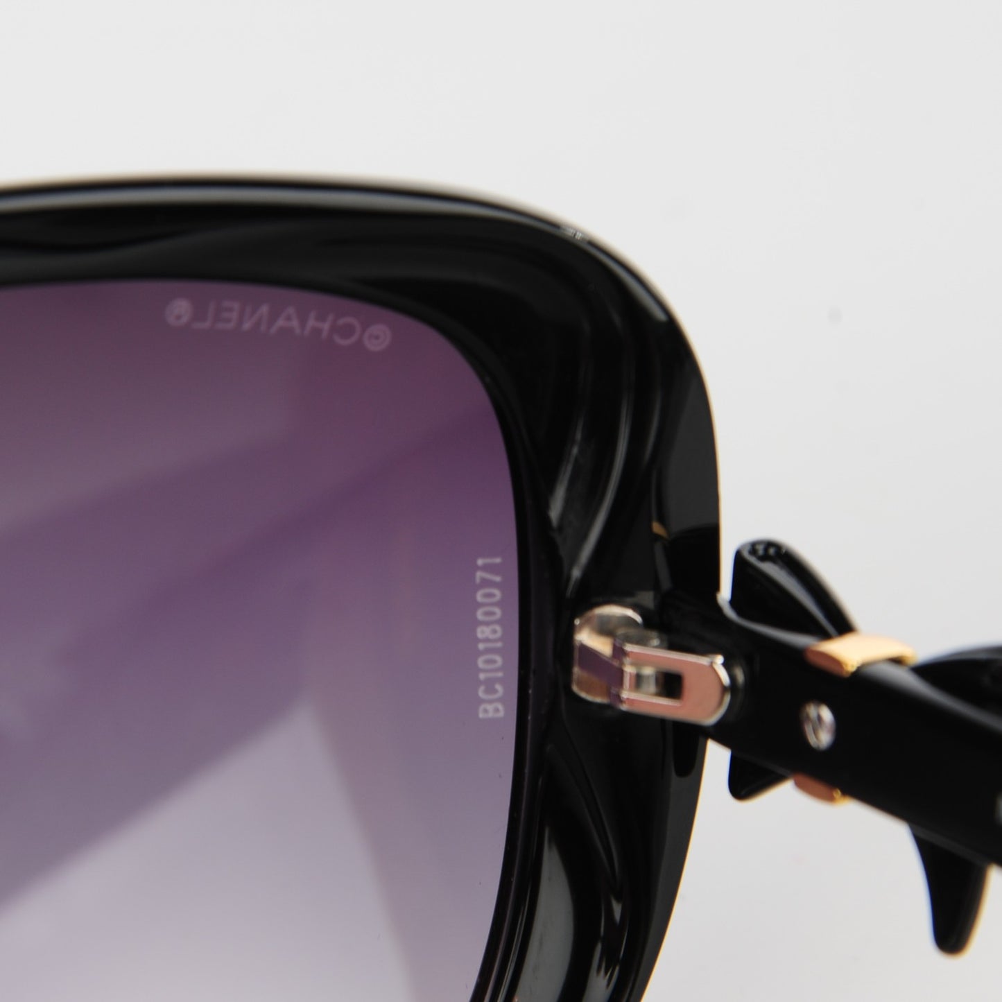 Acetate CC Bow Sunglasses 5171 Black Red