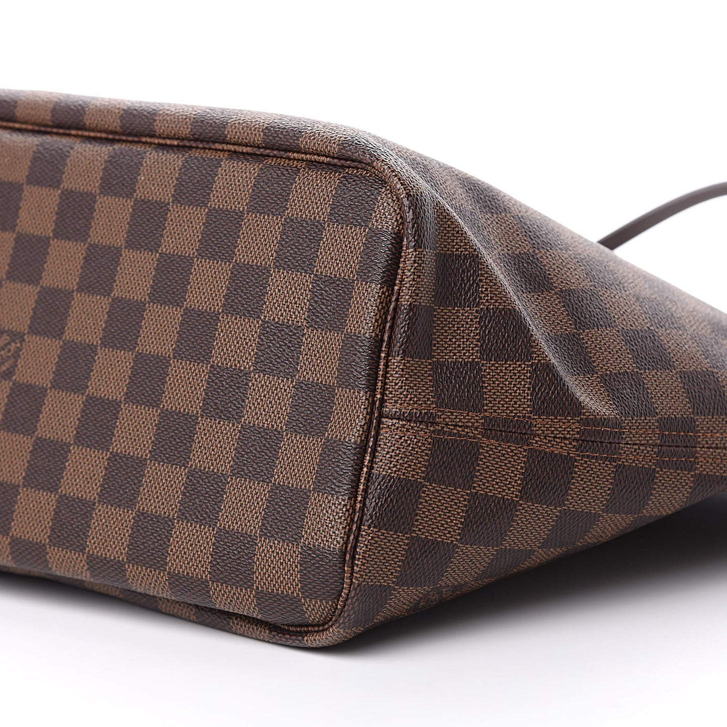 Damier Ebene Neo Neverfull MM Rose Ballerine