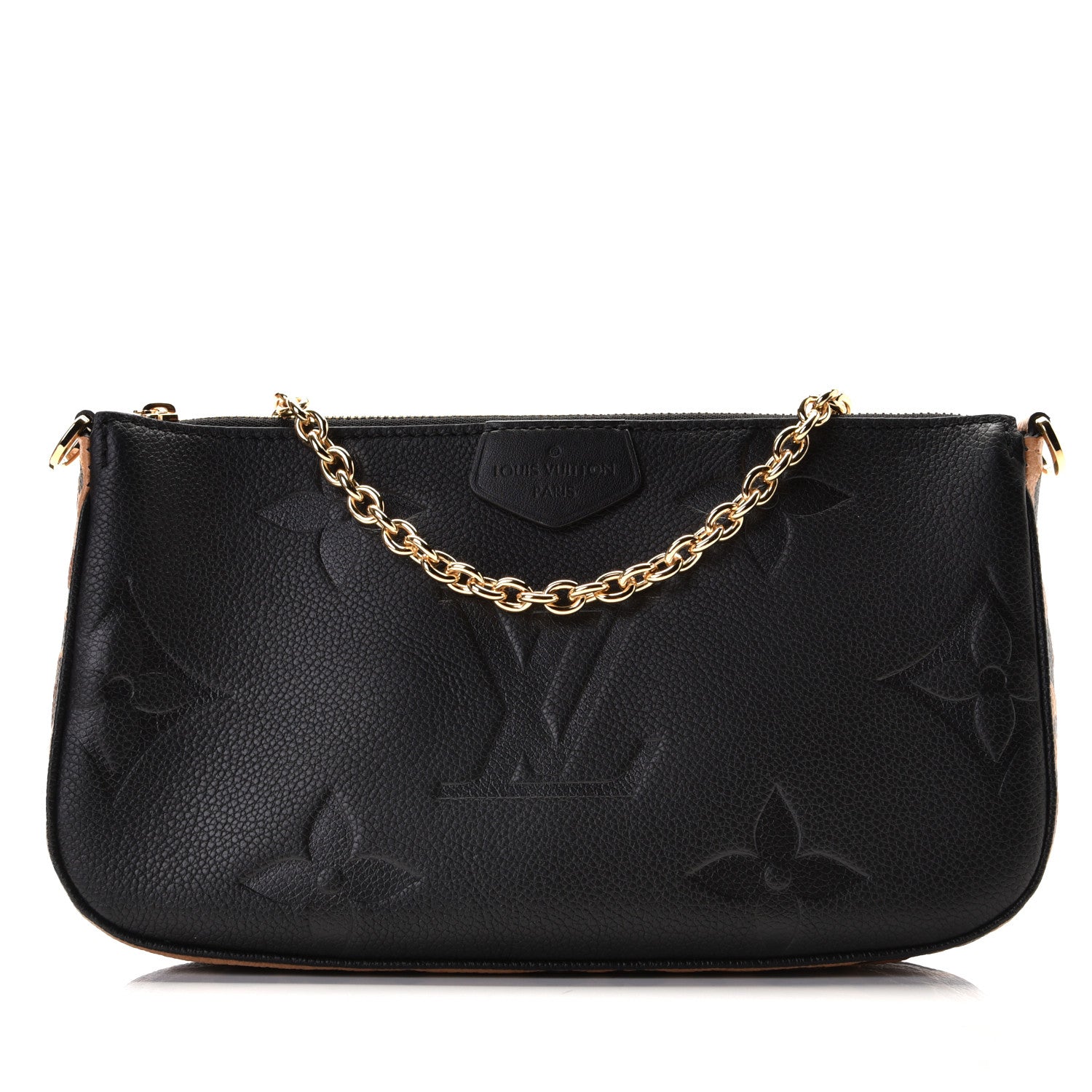 Louis Vuitton Empreinte Monogram Giant Wild At Heart Multi Pochette Accessories Black 7 of 11