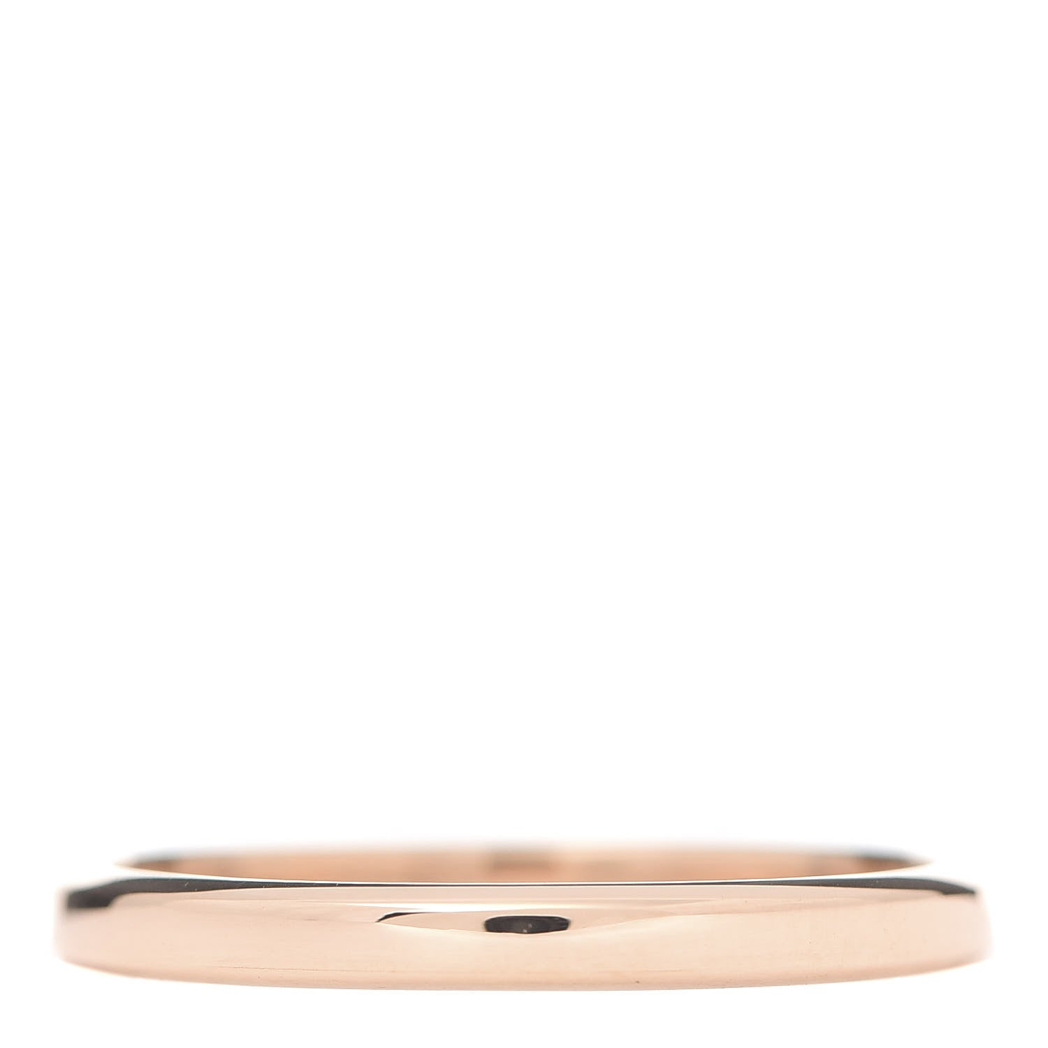 Van Cleef & Arpels 18K Rose Gold 2.5mm Toujours Wedding Band Ring 60 9 3 of 4