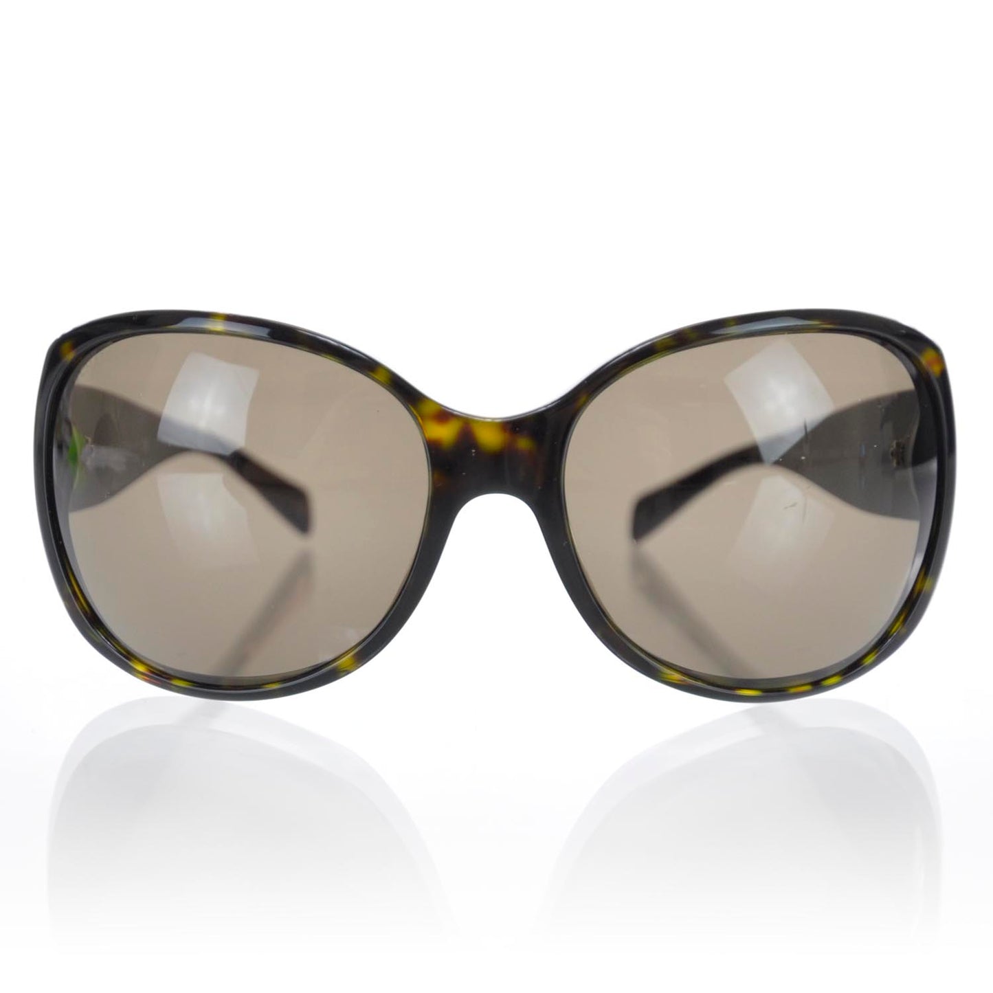 Tortoise Shell Quilted CC Sunglasses 5150-B