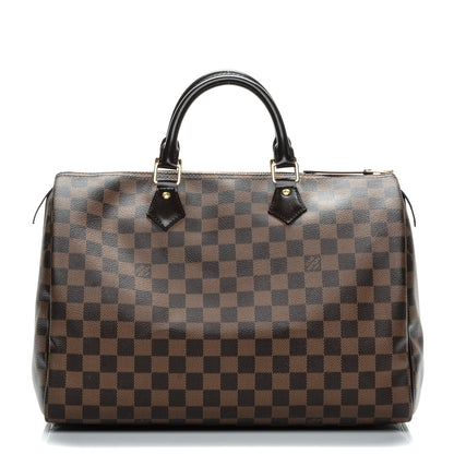 Louis Vuitton Damier Ebene Speedy 35 1 of 8