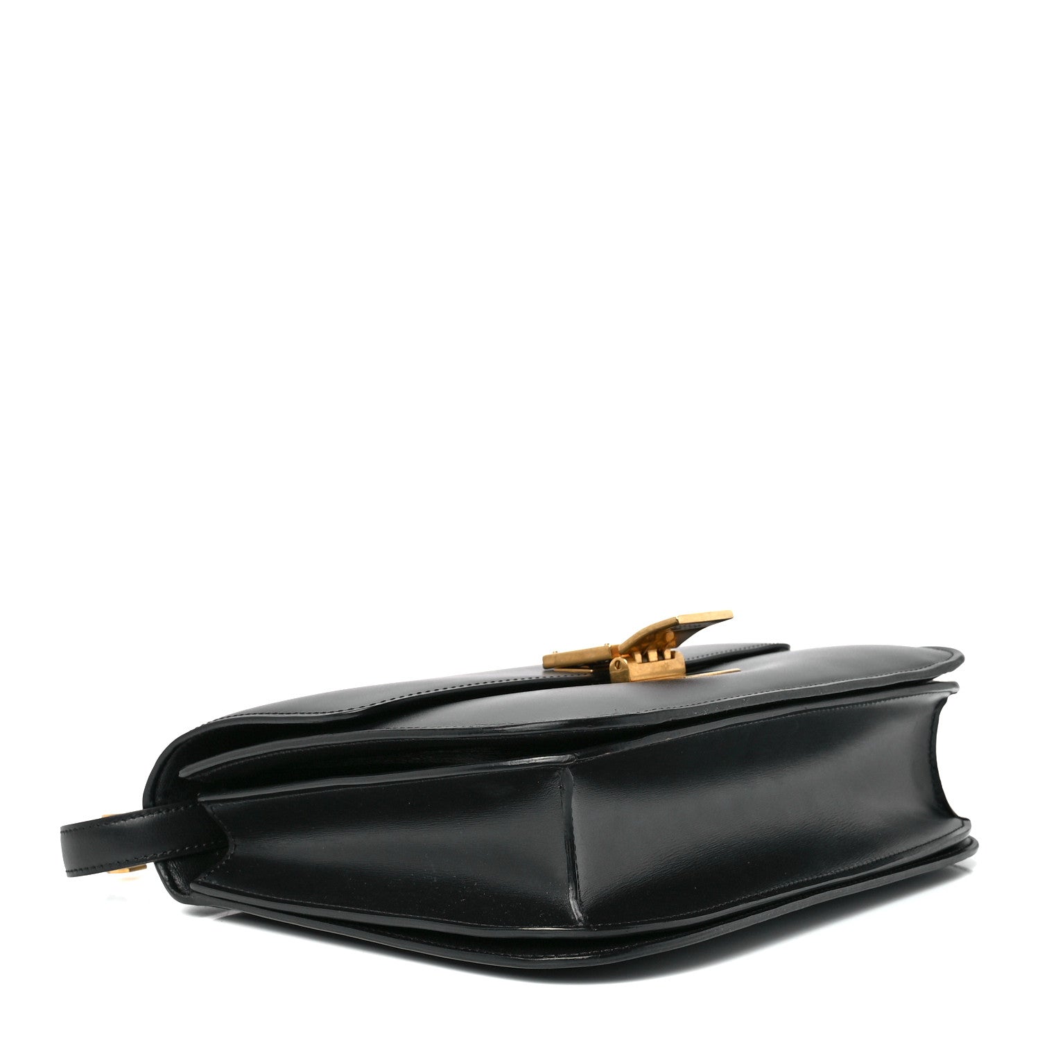 Celine Box Calfskin Medium Classic Box Flap Bag Black 4 of 10