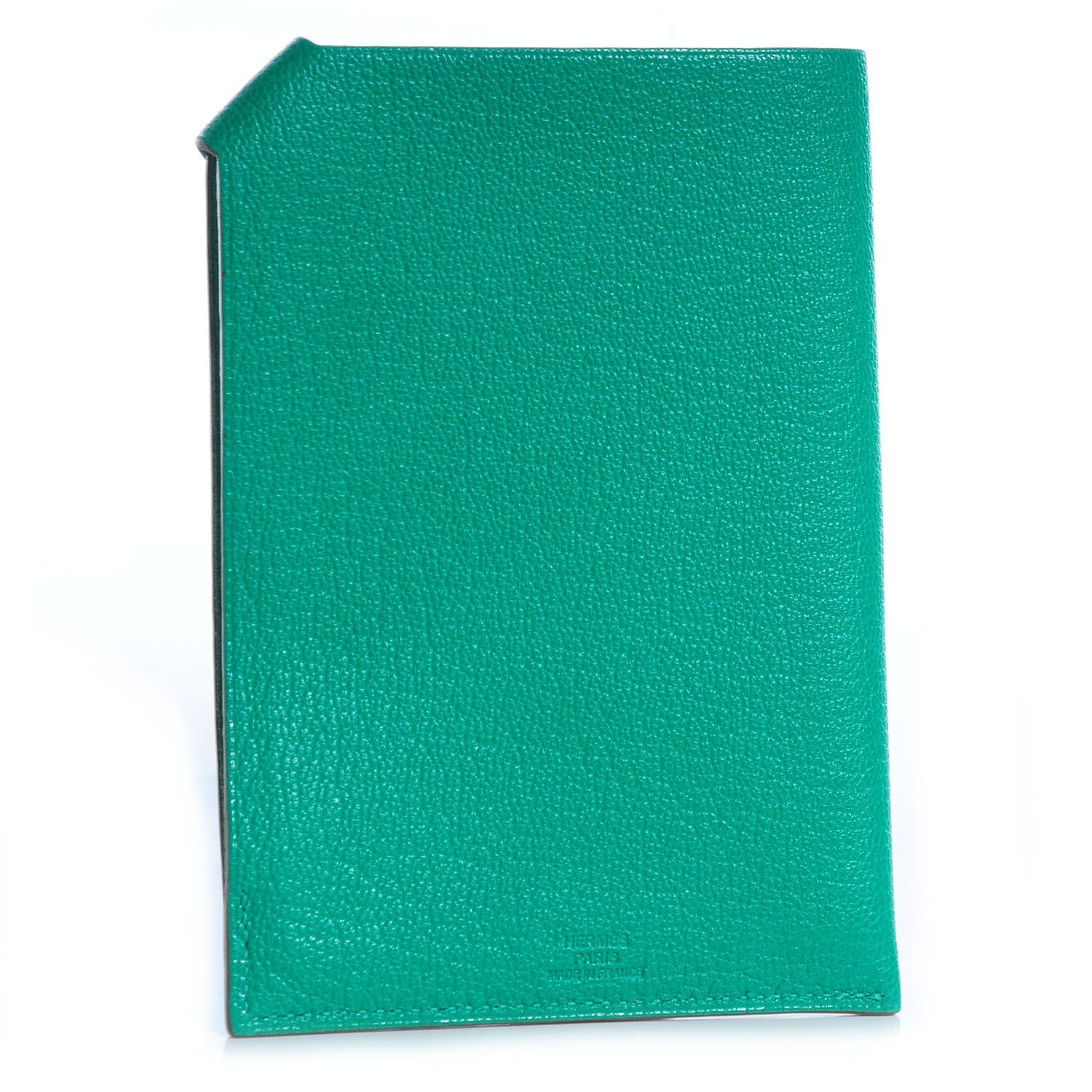 Hermes Chevre Mysore Tarmac PM Passport Holder Menthe 3 of 8