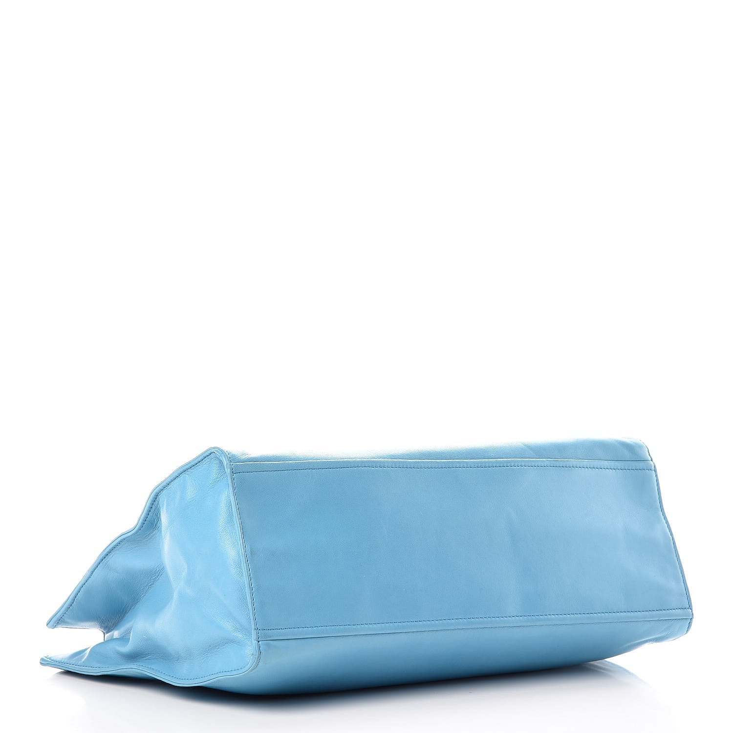 Prada Soft Calf Tote Turchese 4 of 18