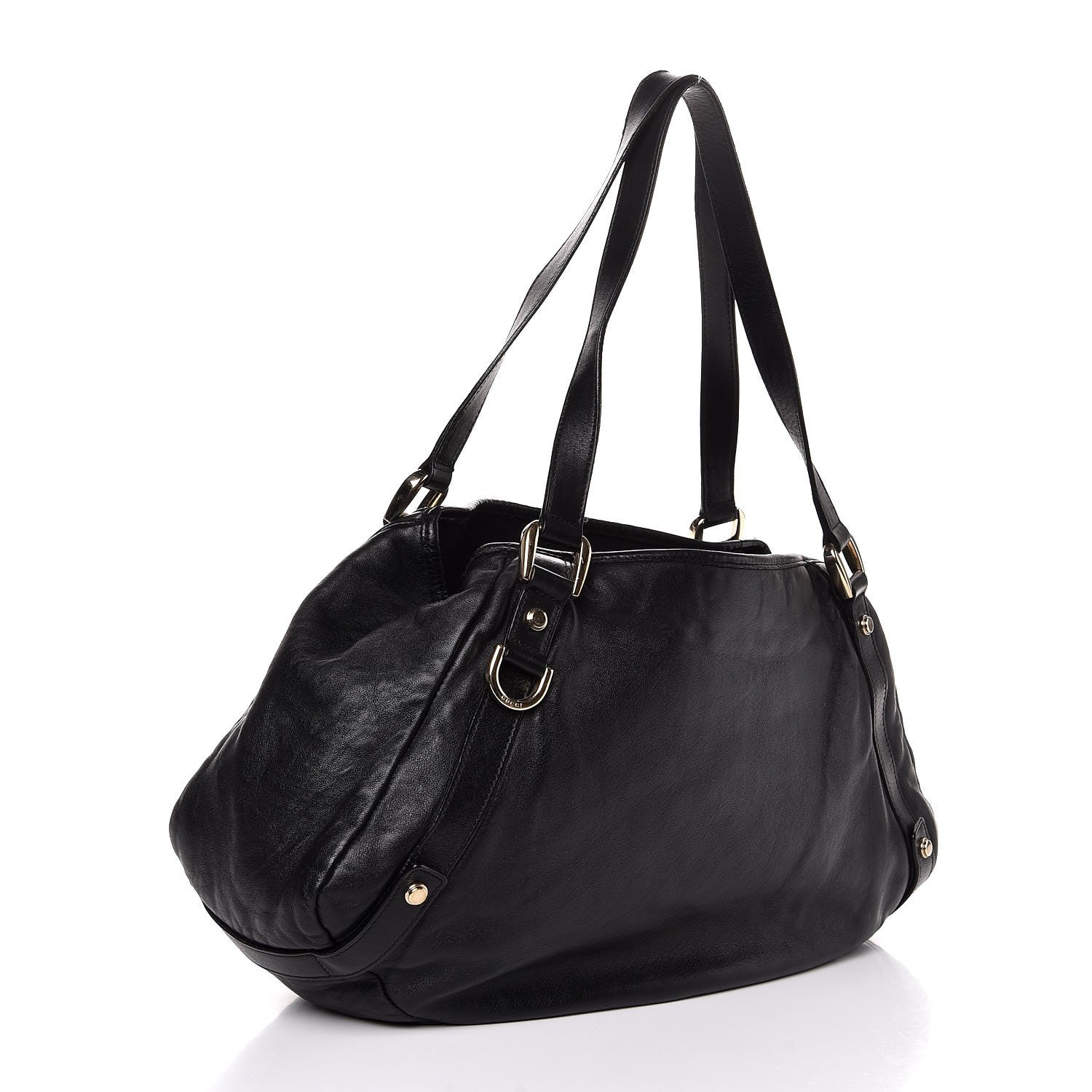 Gucci Calfskin Medium Abbey Shoulder Bag Black 3 of 9