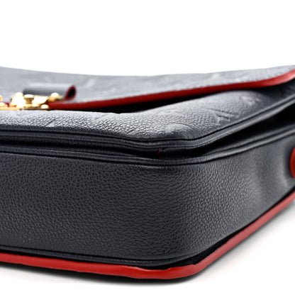 Louis Vuitton Empreinte Pochette Metis Marine Rouge 9 of 9