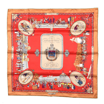Hermes Silk Promenades de Paris Scarf 70 1 of 4