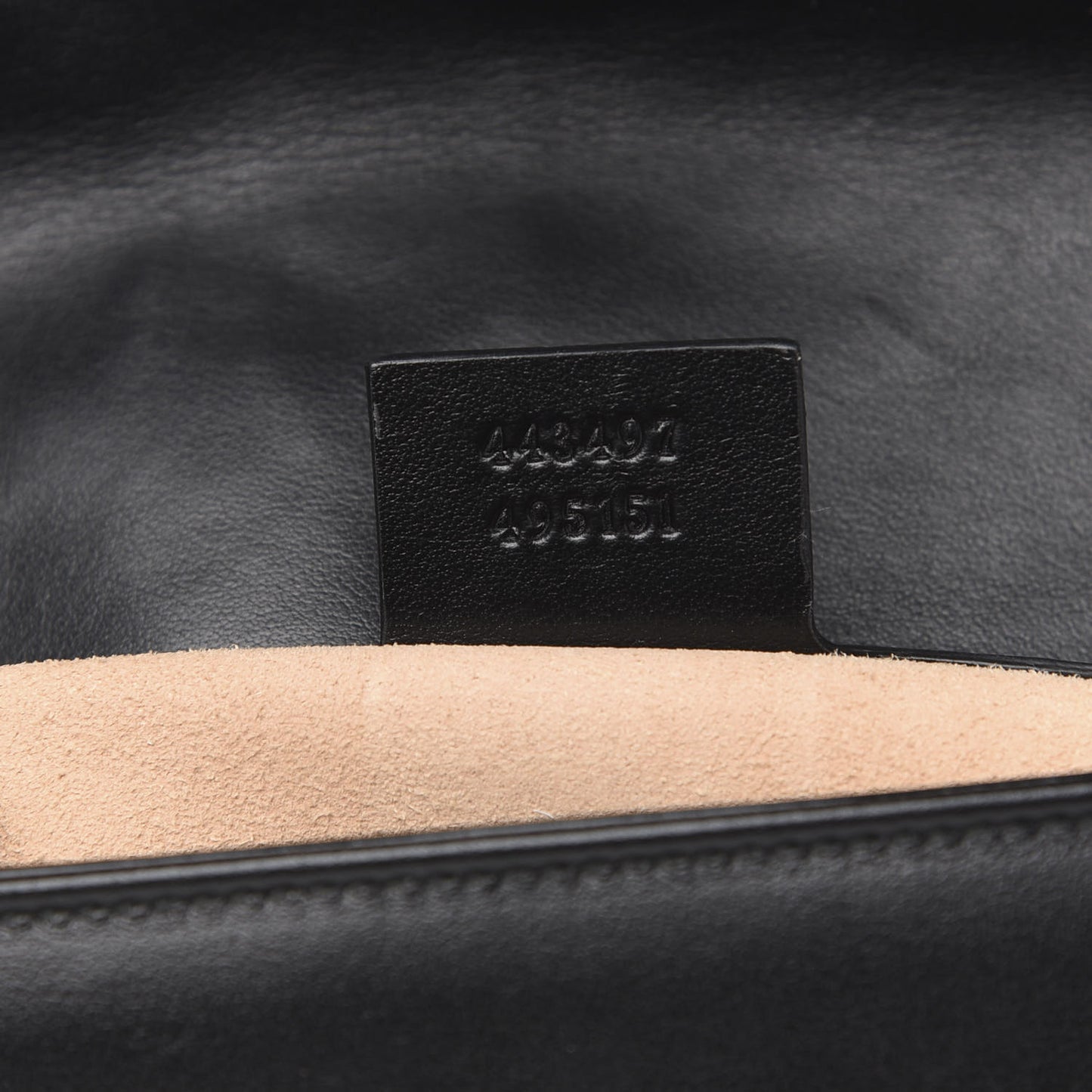 Calfskin Matelasse Small GG Marmont Shoulder Bag Black