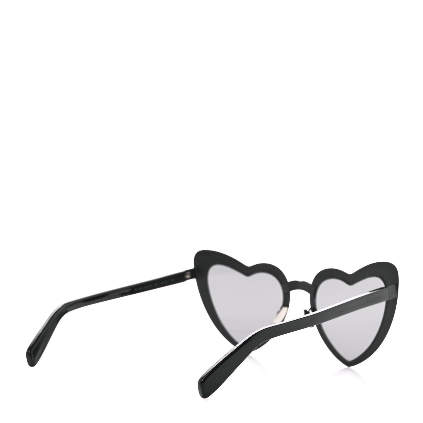 Acetate Heart Frame Loulou SL181 Sunglasses Black